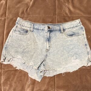 Aerie Denim Stretchy Shorts
